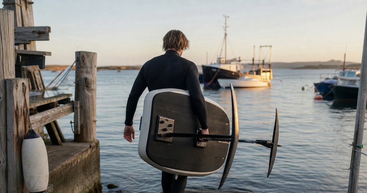 What should a new efoil owner do when local waterway rules restrict powered board launches?